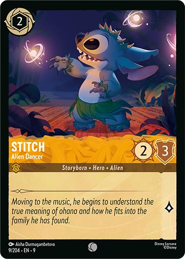 Stitch - Alien Dancer (9/204) [Fabled] | Empire Gaming NC