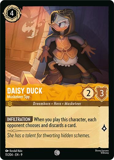 Daisy Duck - Musketeer Spy (11/204) [Fabled] | Empire Gaming NC