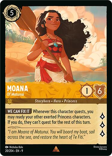 Moana - Of Motunui (20/204) [Fabled] | Empire Gaming NC