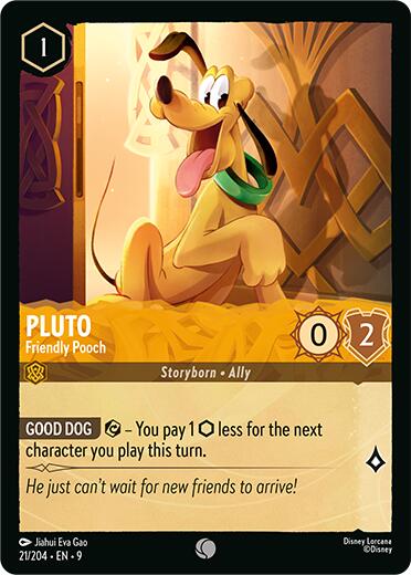Pluto - Friendly Pooch (21/204) [Fabled] | Empire Gaming NC