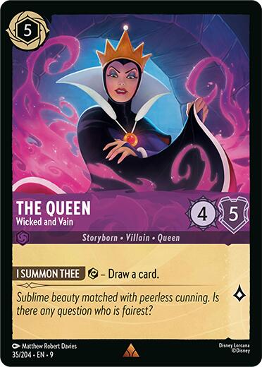 The Queen - Wicked and Vain (35/204) [Fabled] | Empire Gaming NC