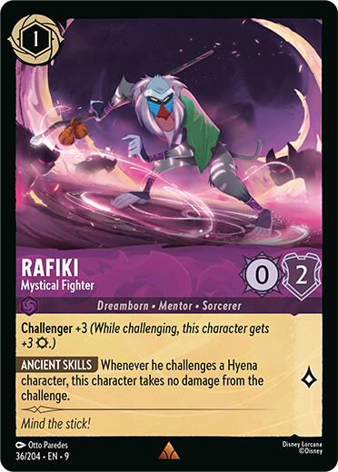 Rafiki - Mystical Fighter (36/204) [Fabled] | Empire Gaming NC