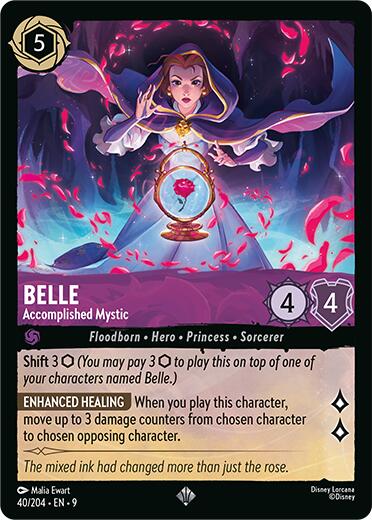 Belle - Accomplished Mystic (40/204) [Fabled] | Empire Gaming NC