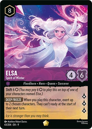 Elsa - Spirit of Winter (43/204) [Fabled] | Empire Gaming NC