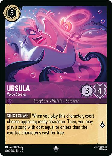 Ursula - Voice Stealer (44/204) [Fabled] | Empire Gaming NC