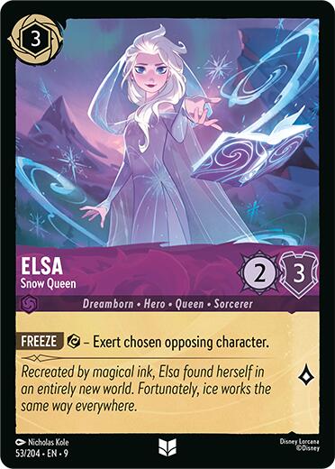 Elsa - Snow Queen (53/204) [Fabled] | Empire Gaming NC