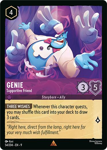 Genie - Supportive Friend (54/204) [Fabled] | Empire Gaming NC
