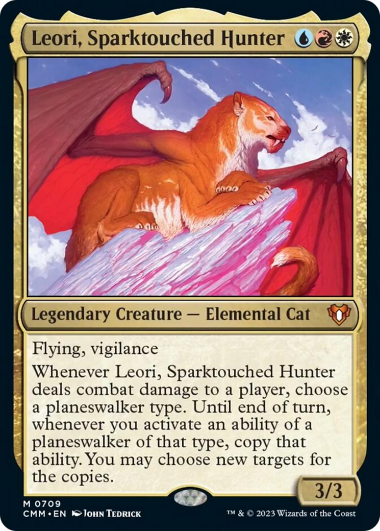 Leori, Sparktouched Hunter [Commander Masters] | Empire Gaming NC