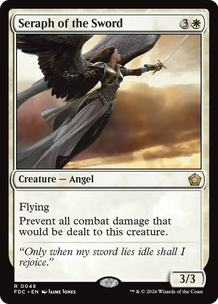 Seraph of the Sword [Foundations Commander] | Empire Gaming NC