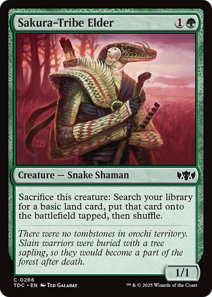 Sakura-Tribe Elder [Tarkir: Dragonstorm Commander] | Empire Gaming NC