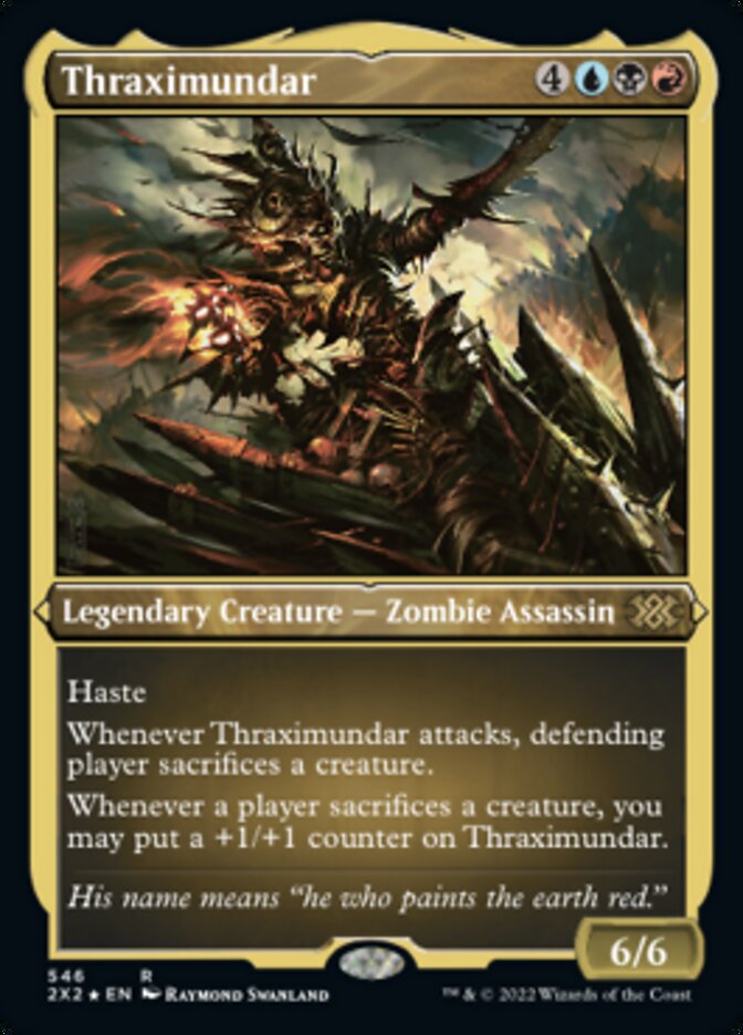 Thraximundar (Foil Etched) [Double Masters 2022] | Empire Gaming NC