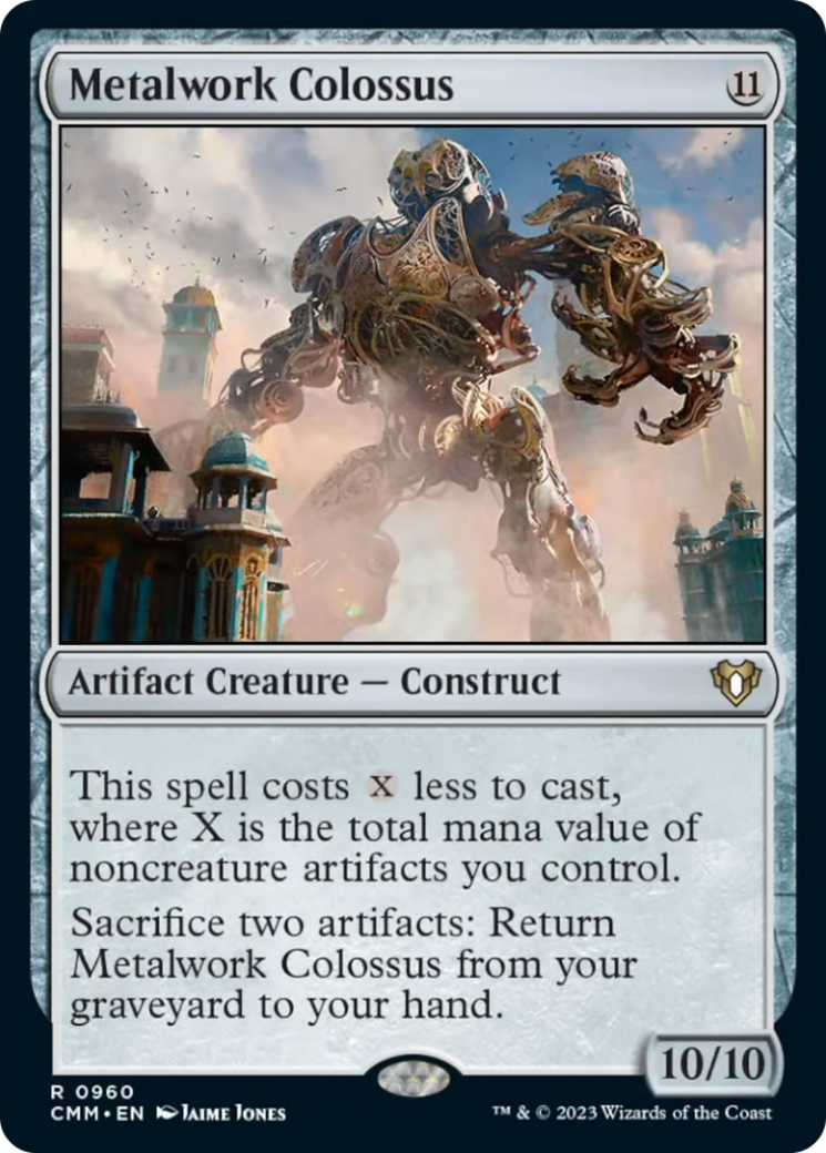 Metalwork Colossus [Commander Masters] | Empire Gaming NC