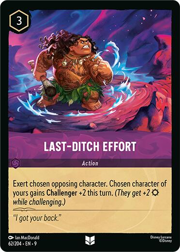 Last-Ditch Effort (62/204) [Fabled] | Empire Gaming NC