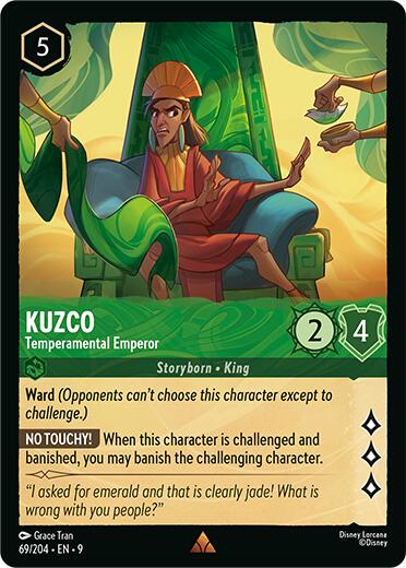 Kuzco - Temperamental Emperor (69/204) [Fabled] | Empire Gaming NC