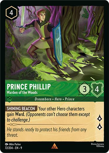 Prince Phillip - Warden of the Woods (72/204) [Fabled] | Empire Gaming NC