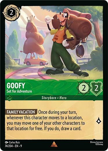 Goofy - Set for Adventure (74/204) [Fabled] | Empire Gaming NC