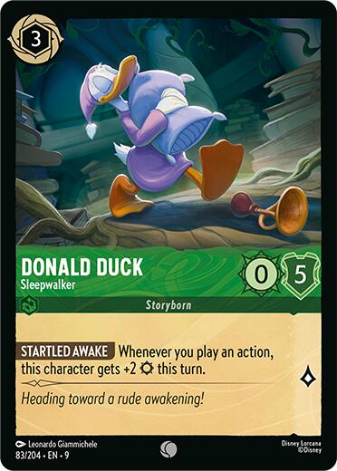 Donald Duck - Sleepwalker (83/204) [Fabled] | Empire Gaming NC