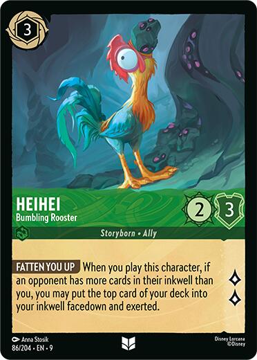 Heihei - Bumbling Rooster (86/204) [Fabled] | Empire Gaming NC