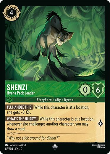 Shenzi - Hyena Pack Leader (87/204) [Fabled] | Empire Gaming NC