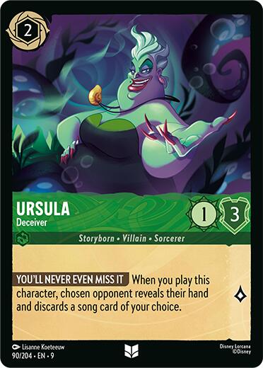 Ursula - Deceiver (90/204) [Fabled] | Empire Gaming NC