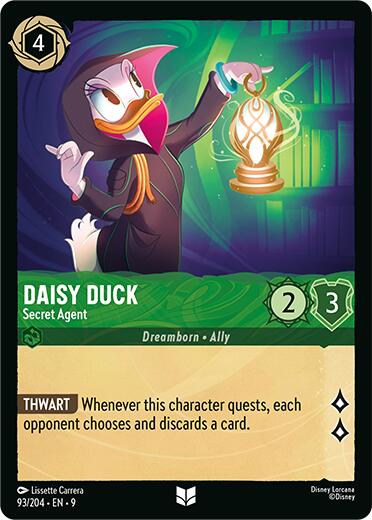 Daisy Duck - Secret Agent (93/204) [Fabled] | Empire Gaming NC