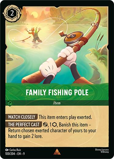Family Fishing Pole (100/204) [Fabled] | Empire Gaming NC