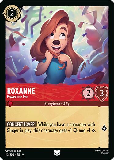 Roxanne - Powerline Fan (113/204) [Fabled] | Empire Gaming NC