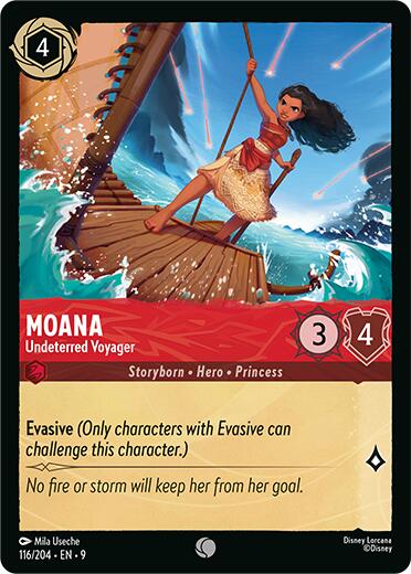 Moana - Undeterred Voyager (116/204) [Fabled] | Empire Gaming NC