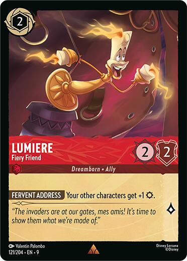 Lumiere - Fiery Friend (121/204) [Fabled] | Empire Gaming NC