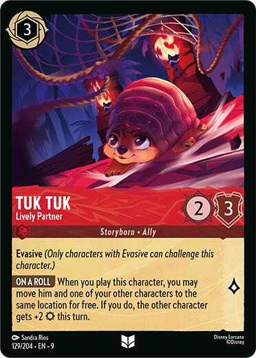 Tuk Tuk - Lively Partner (129/204) [Fabled] | Empire Gaming NC