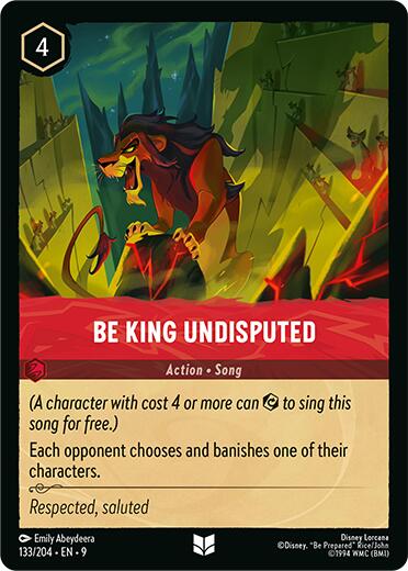 Be King Undisputed (133/204) [Fabled] | Empire Gaming NC