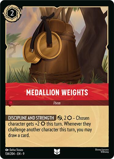 Medallion Weights (134/204) [Fabled] | Empire Gaming NC