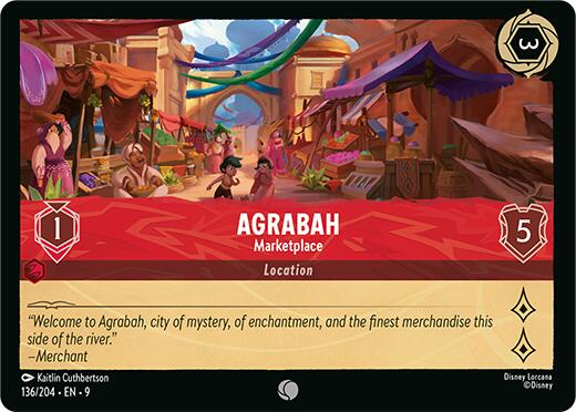 Agrabah - Marketplace (136/204) [Fabled] | Empire Gaming NC