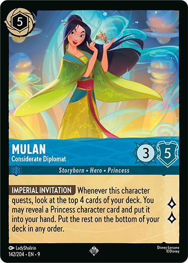 Mulan - Considerate Diplomat (142/204) [Fabled] | Empire Gaming NC