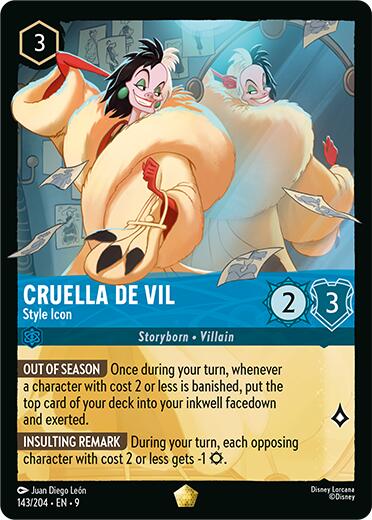 Cruella De Vil - Style Icon (143/204) [Fabled] | Empire Gaming NC