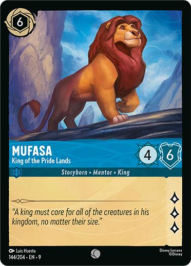 Mufasa - King of the Pride Lands (144/204) [Fabled] | Empire Gaming NC