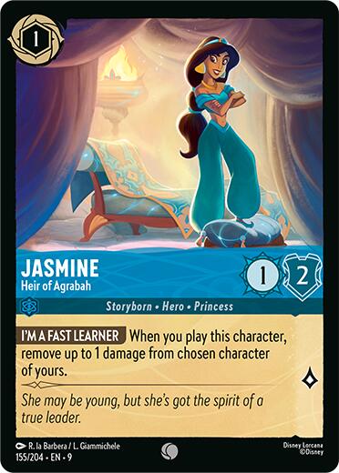 Jasmine - Heir of Agrabah (155/204) [Fabled] | Empire Gaming NC