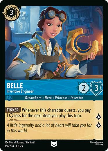 Belle - Inventive Engineer (156/204) [Fabled] | Empire Gaming NC