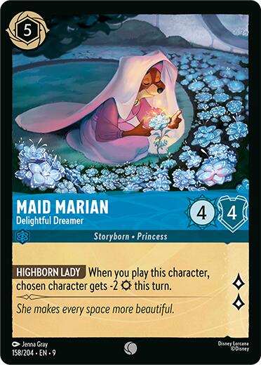 Maid Marian - Delightful Dreamer (158/204) [Fabled] | Empire Gaming NC