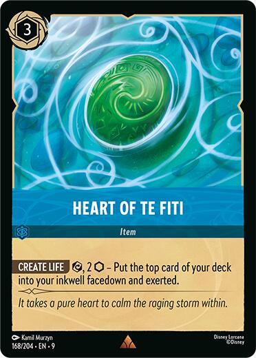 Heart of Te Fiti (168/204) [Fabled] | Empire Gaming NC
