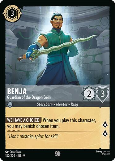 Benja - Guardian of the Dragon Gem (180/204) [Fabled] | Empire Gaming NC