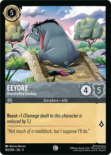 Eeyore - Overstuffed Donkey (183/204) [Fabled] | Empire Gaming NC