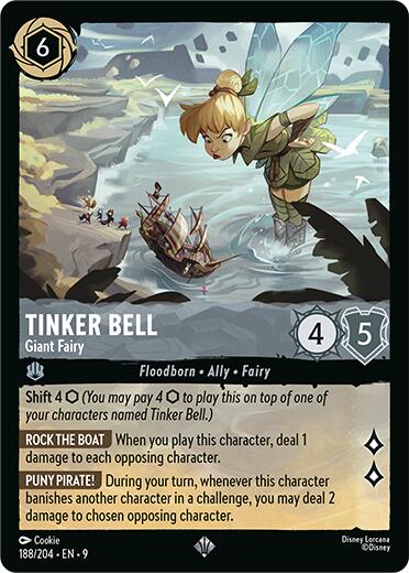Tinker Bell - Giant Fairy (188/204) [Fabled] | Empire Gaming NC