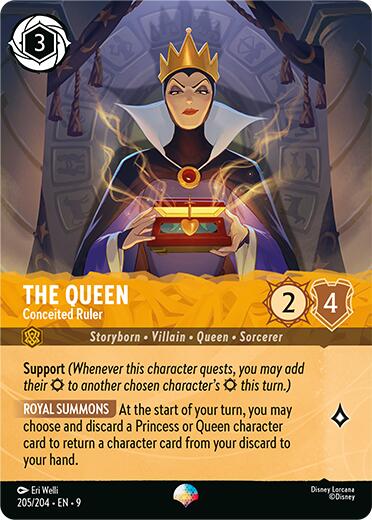 The Queen - Conceited Ruler (Epic) (205/204) [Fabled] | Empire Gaming NC