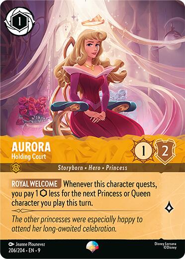 Aurora - Holding Court (Epic) (206/204) [Fabled] | Empire Gaming NC