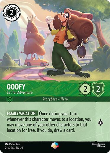 Goofy - Set for Adventure (Epic) (211/204) [Fabled] | Empire Gaming NC