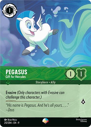 Pegasus - Gift for Hercules (Epic) (212/204) [Fabled] | Empire Gaming NC