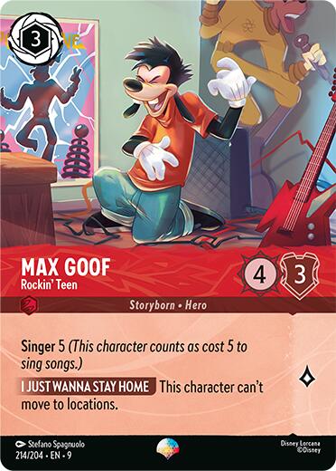 Max Goof - Rockin' Teen (Epic) (214/204) [Fabled] | Empire Gaming NC