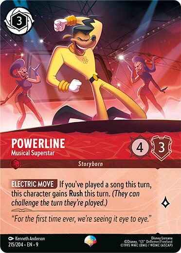 Powerline - Musical Superstar (Epic) (215/204) [Fabled] | Empire Gaming NC