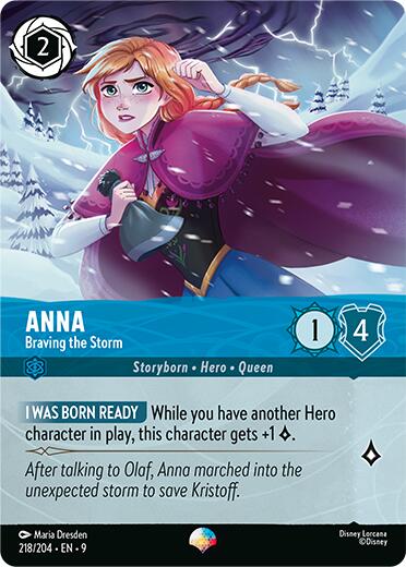 Anna - Braving the Storm (Epic) (218/204) [Fabled] | Empire Gaming NC